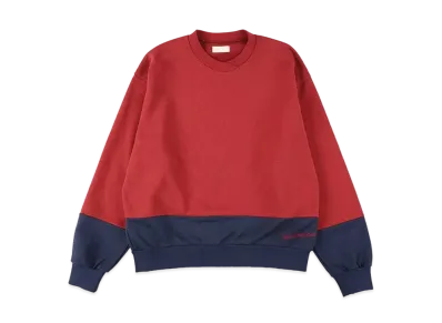 WIND AND SEA Combi Crewneck Sweatshirt "Red"
