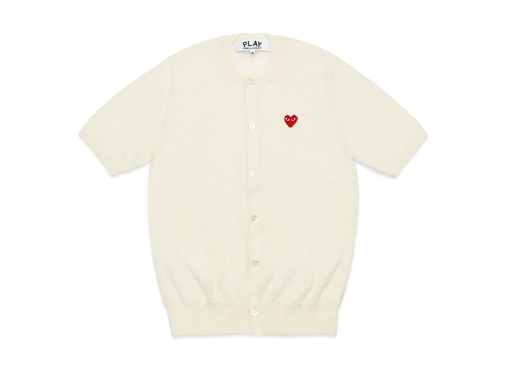 COMME des GARCONS PLAY CDG AX-N095-051 "Off White"