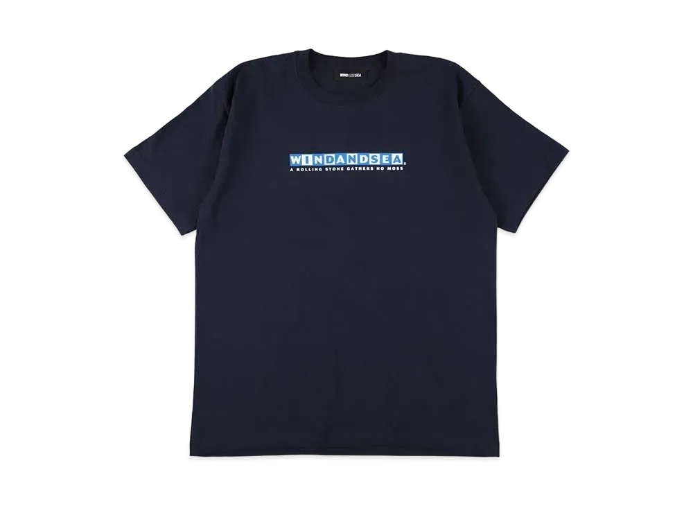 WIND AND SEA Choco S/S Tee "Navy"