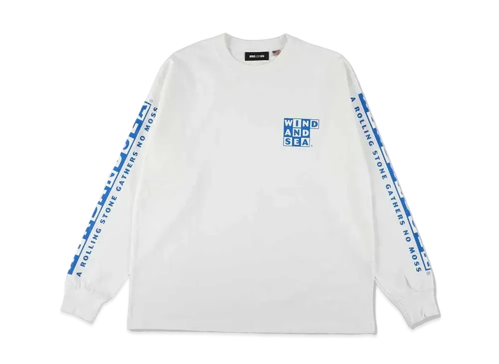 WIND AND SEA Choco L/S Tee "White"