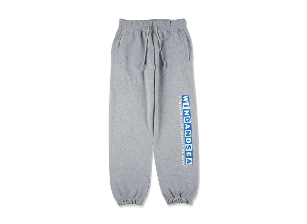 WIND AND SEA Choco Sweat Pant "Ash"