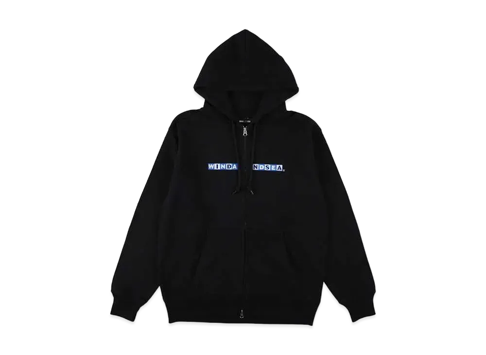 WIND AND SEA Choco Zip Up Sweatshirt "Black"