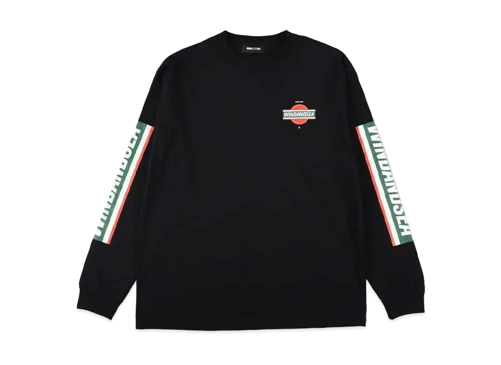 WIND AND SEA Fresh L/S Tee "Black"