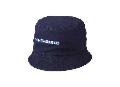WIND AND SEA Choco Bucket Hat "Navy"