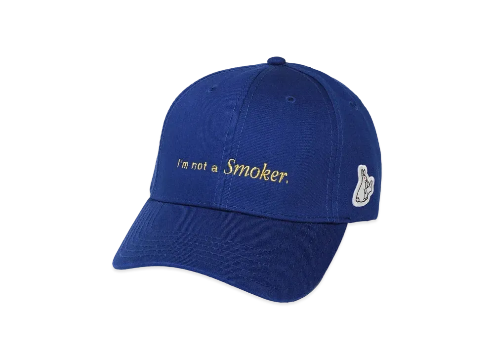 FR2 I’m not a Smoker Embroidery Cap "Blue"