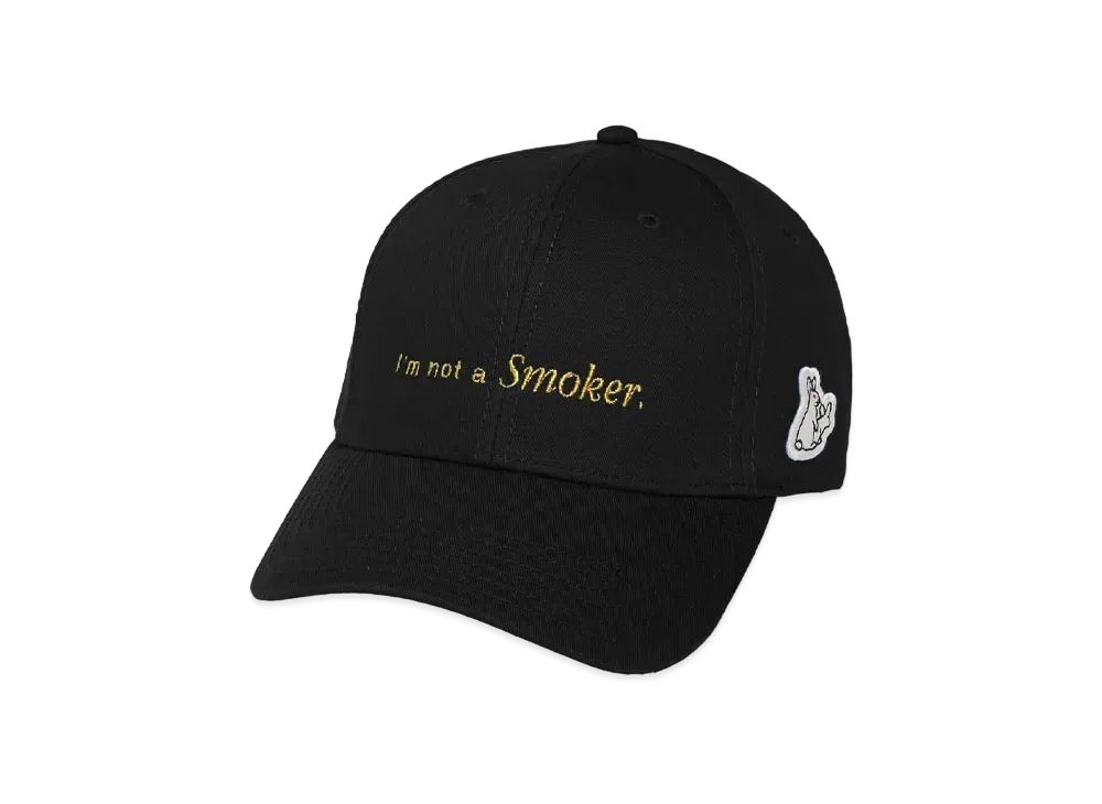 FR2 I’m not a Smoker Embroidery Cap "Black"