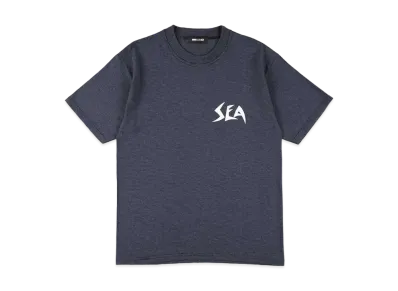 WIND AND SEA Seasidal Micro Stripe S/S Tee "Navy"