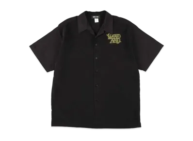 WIND AND SEA Evil Ways Open Collar S/S Shirt "Black"