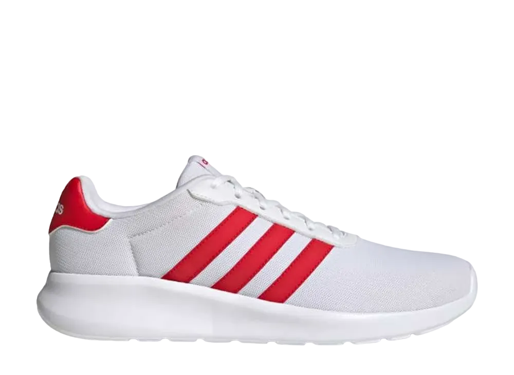 アディダス ライトレーサー3.0 "フットウェアホワイト/ベタースカーレット"