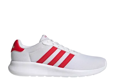 adidas Lite Racer 3.0 "Footwear White/Better Scarlet"
