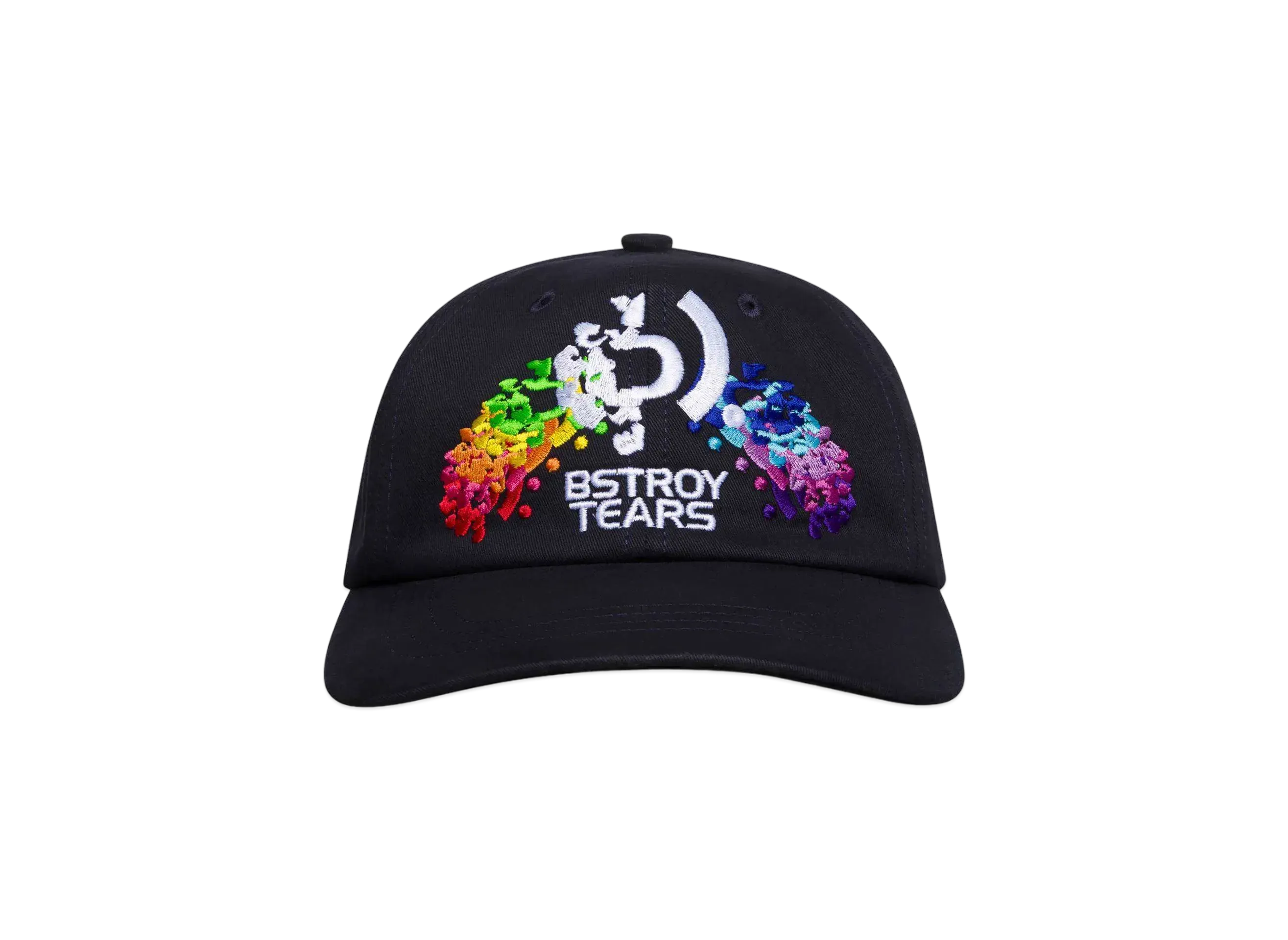 DENIM TEARS x Bstroy Tears Rainbow Wreath Hat "Navy"