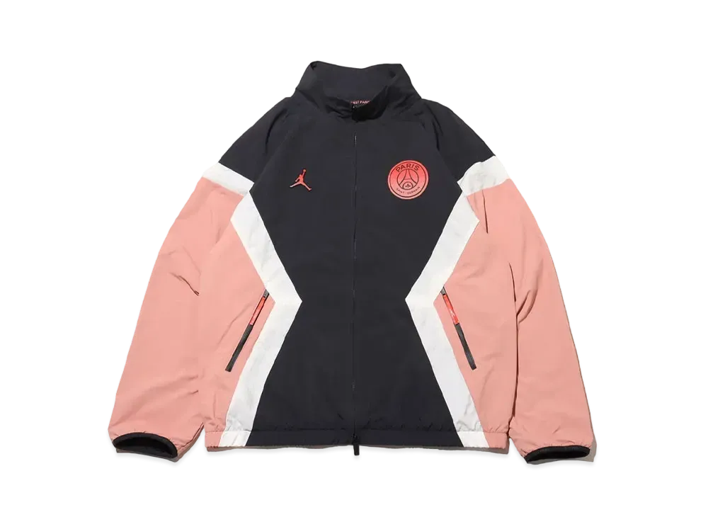 Nike Jordan x PSG Anthem Jacket "Rust Pink/Off Noir/Sail/Infra Red"