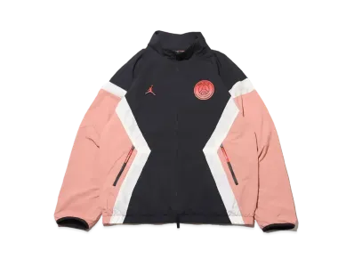 Nike Jordan x PSG Anthem Jacket "Rust Pink/Off Noir/Sail/Infra Red"