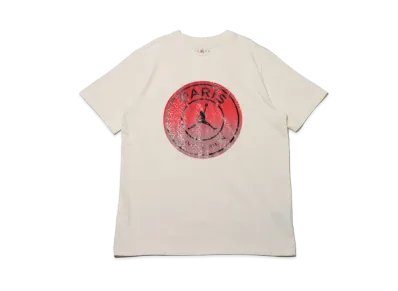 Nike Jordan x PSG SS Logo Tee "Sail"