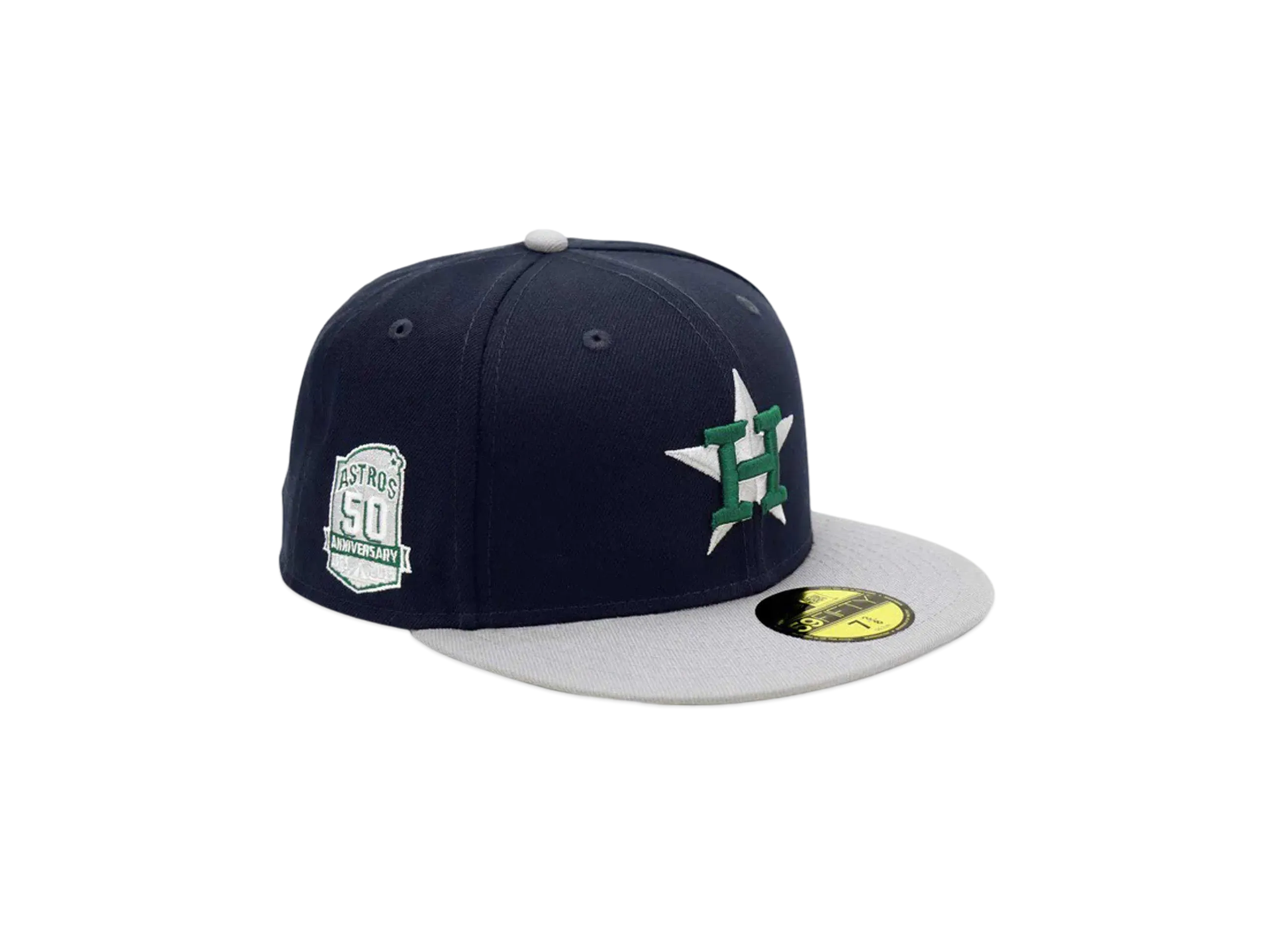NEW ERA x THE CAP 59Fifty 'EMERALD ELEMENT' Houston Astros "Navy/Gray"