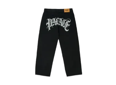 PALACE El Script P90 Baggy Jean "Black"