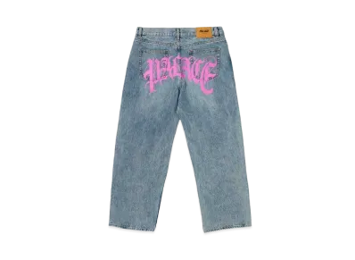 PALACE El Script P90 Baggy Jean "Stone Wash"