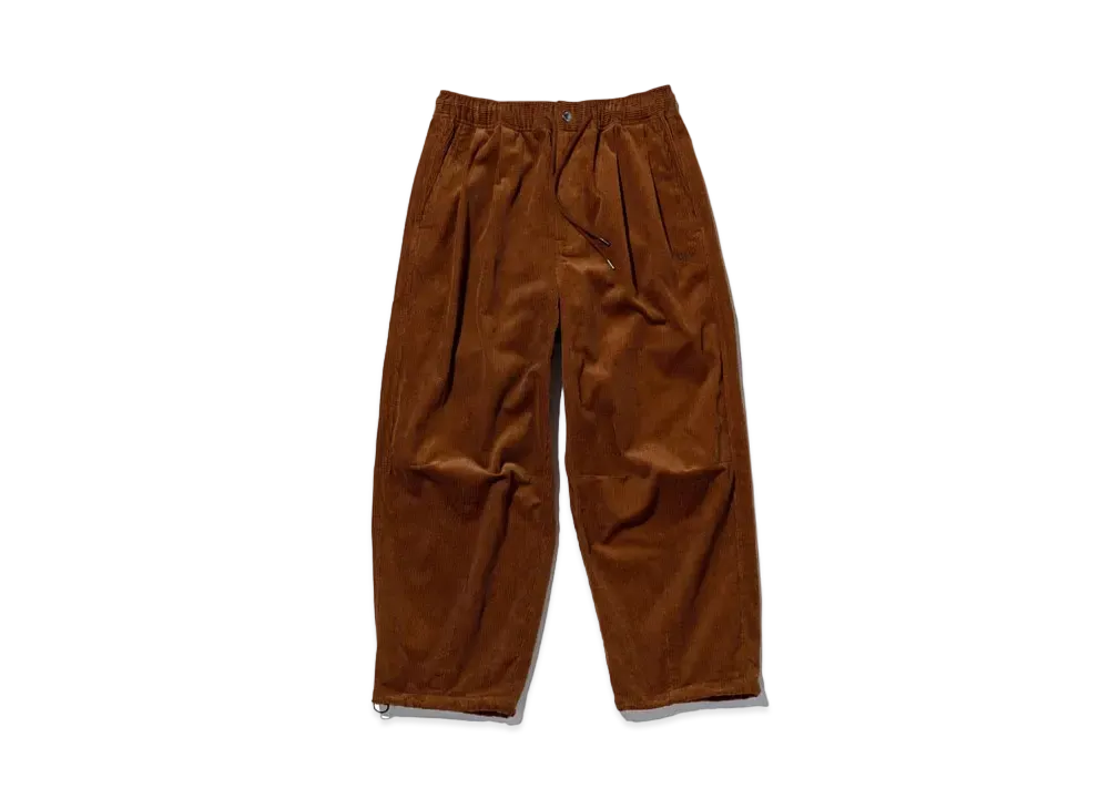 NEW ERA BLACK LABEL FW24 Oversized Corduroy Easy Pants "Brown"