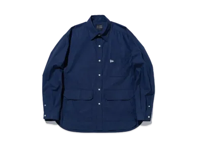 NEW ERA BLACK LABEL FW24 Long Sleeve Multi Pocket Shirt "Navy"