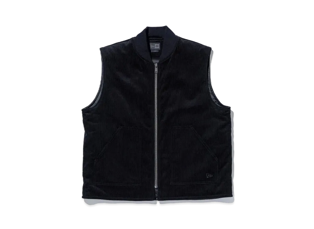 NEW ERA BLACK LABEL FW24 Corduroy Vest "Black"