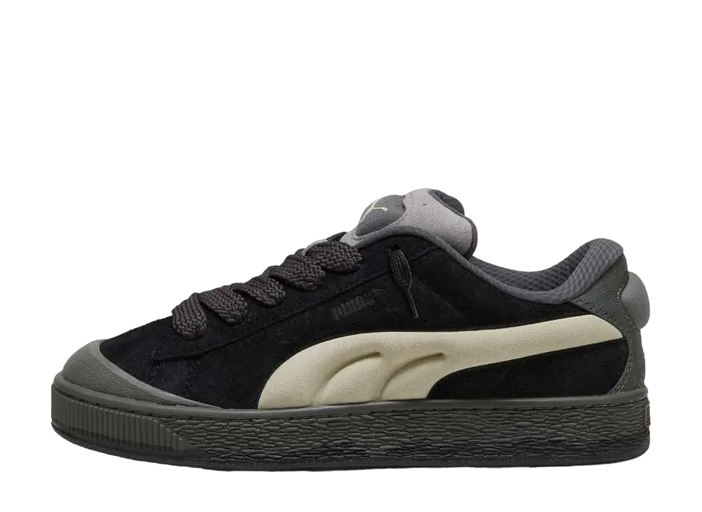 プーマ スウェード XL "プーマ ブラック/シャドウ グレー/ペブルグレー"