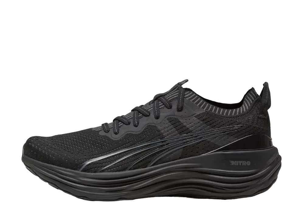 プーマ フォーエバーラン ニトロ "プーマブラック/シャドウグレー"