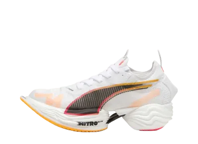 Puma Women's Fast-R Nitro Elite 2 "Puma White/Sunset Glow/Sun Stream"