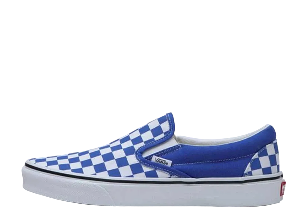 Vans Classic Slip-On "Color Theory Checkerboard Dazzling Blue"