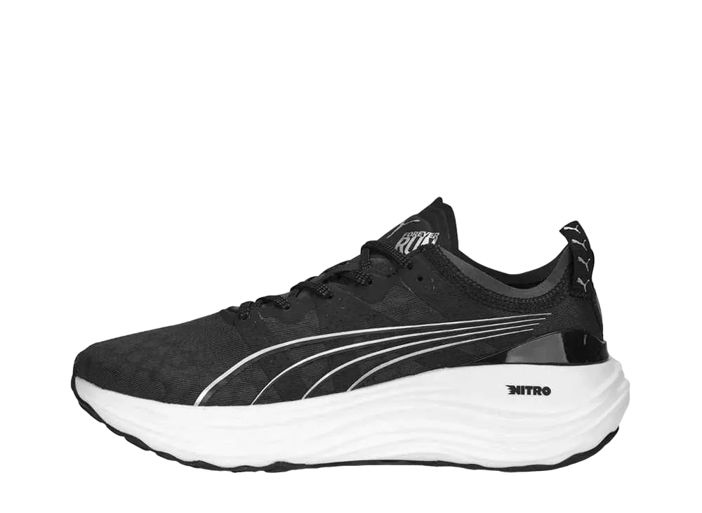 プーマ ウィメンズ フォーエバーラン ニトロ "プーマブラック/プーマホワイト"