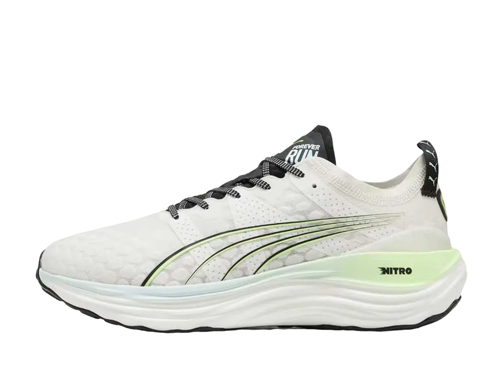 プーマ フォーエバーラン ニトロ "ヴェイパーグレー/フィジーアップル/ニトロブルー"