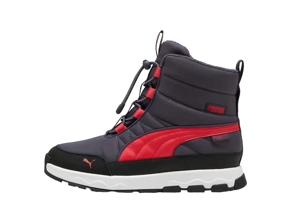 プーマ GS エボルブ ピュアテックス "ギャラクティックグレー/タルトチェリー/プーマブラック"