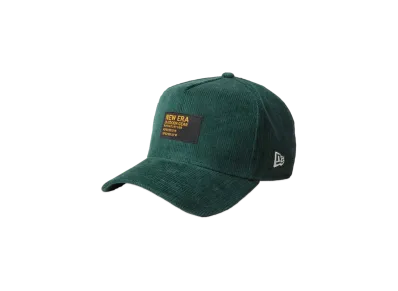 NEW ERA New Era Outdoor 9Forty A-Frame Corduroy Woven Patch "Dark Green"