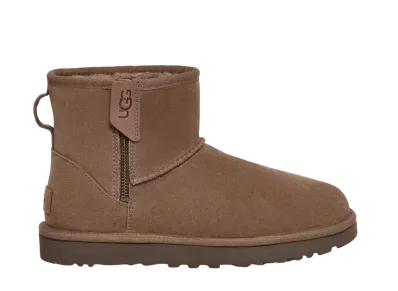 UGG Women's Classic Mini Bailey Zip "Hickory"