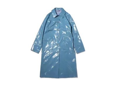 atmos pink x Riehata Belt Tsuki Enamel Coat "Blue"