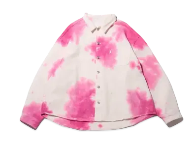atmos pink Tie-Dye Collar Jacket "Pink"