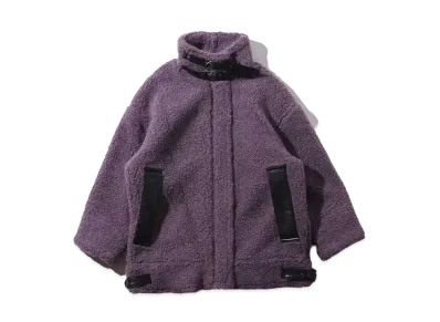 atmos pink Flight Boa Coat "Purple"