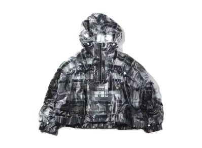 atmos pink Logo Geometric Film Jacket "Black/Green"