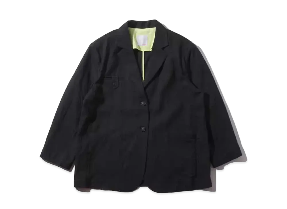 atmos pink Big Linen Jacket Tx "Black"