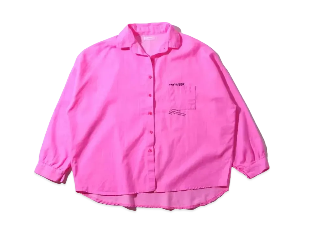 atmos pink Vivid Color Shirt Tx "Pink"