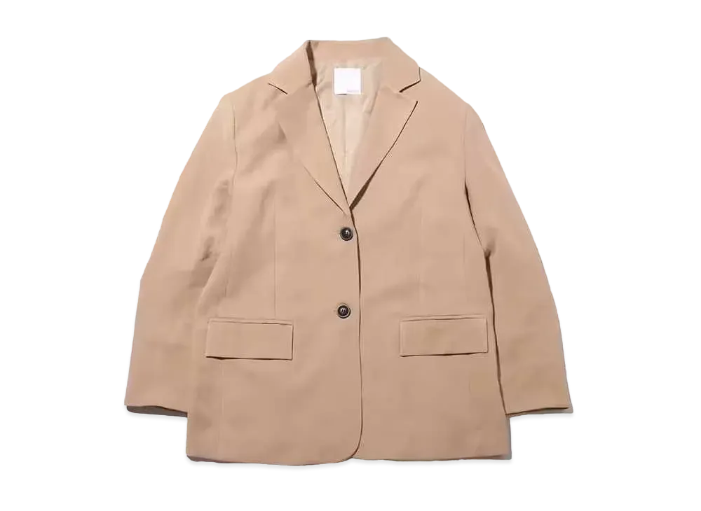 atmos pink Big Shoulder Jacket Tx "Beige"