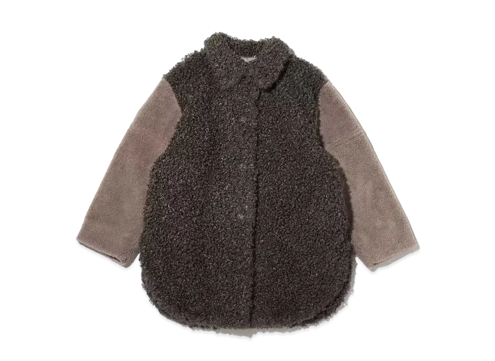 atmos pink Boa Coat "Beige"