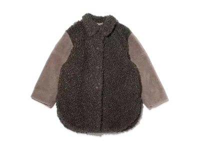 atmos pink Boa Coat "Beige"