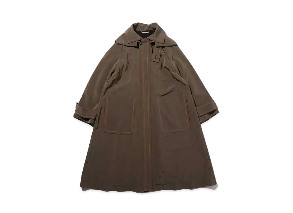 atmos pink High Shock Stitch Long Coat "Khaki"