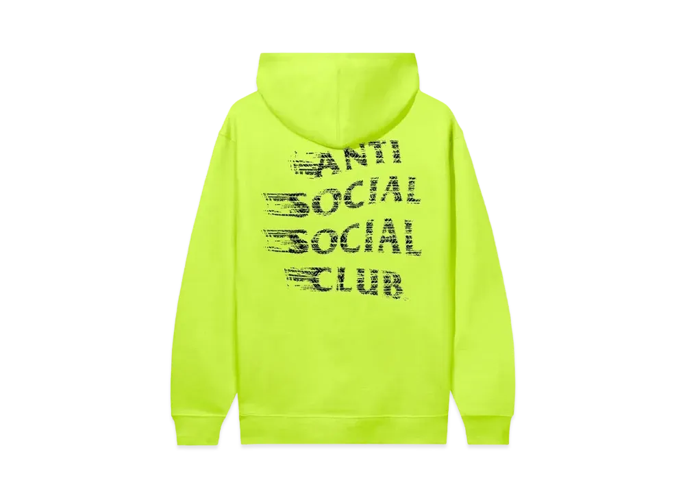 ANTI SOCIAL SOCIAL CLUB E-Brake Hoodie "Safety Yellow"