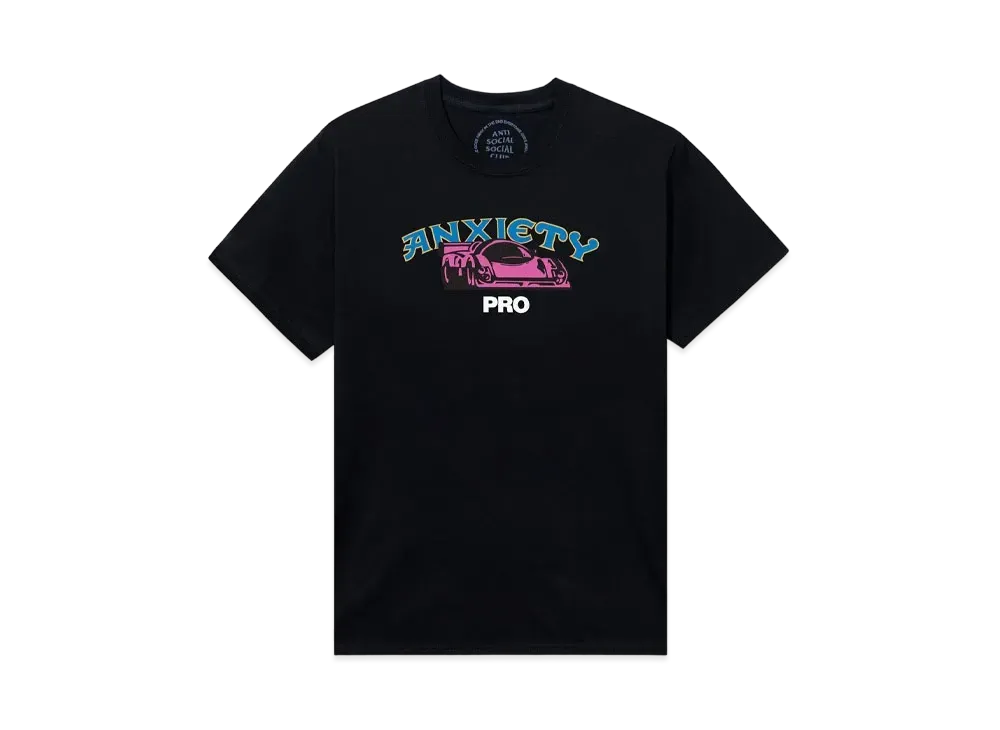 ANTI SOCIAL SOCIAL CLUB Anxiety Pro Tee "Black"