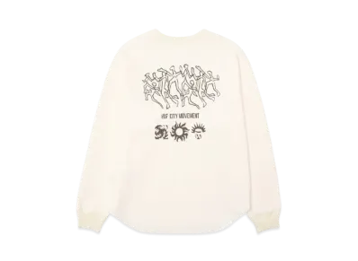 HUF Fall 24 Movement Thermal Crew "Linen"