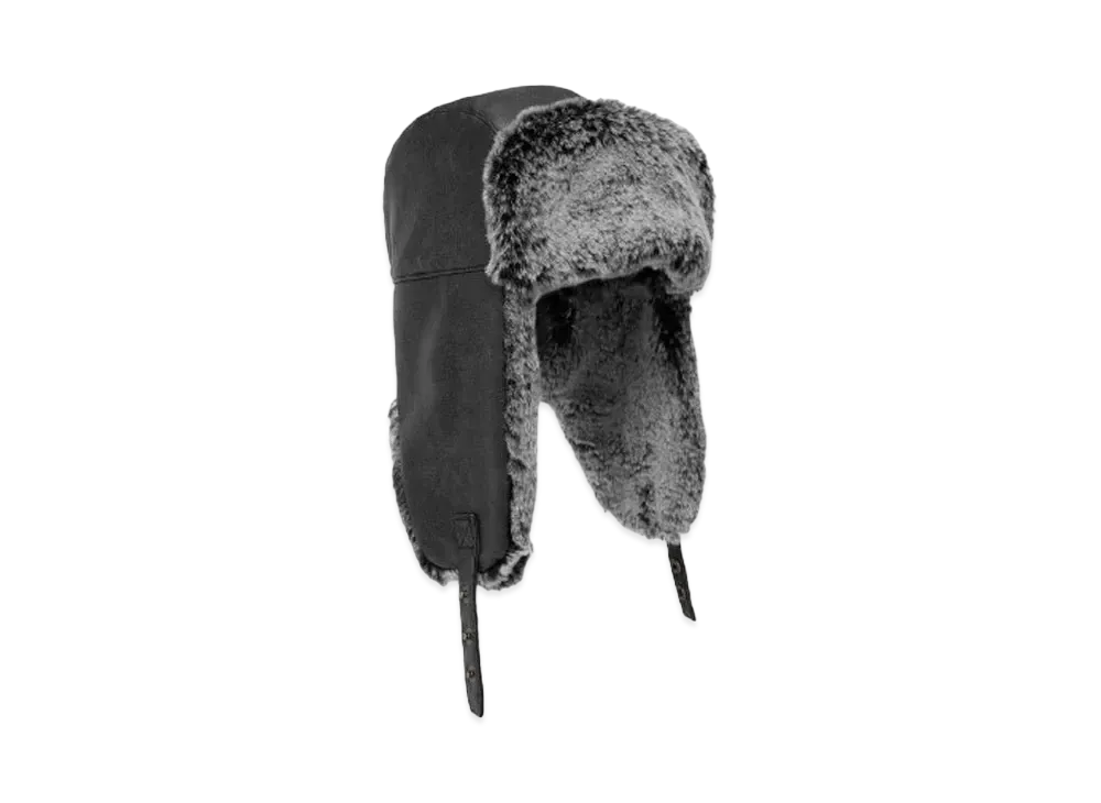 HUF Fall 24 Intergalactic Aviator Hat "Black"