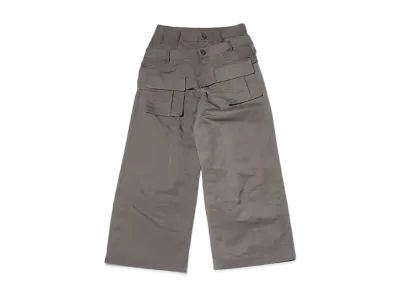 atmos pink Double Waist Pants "Gray"