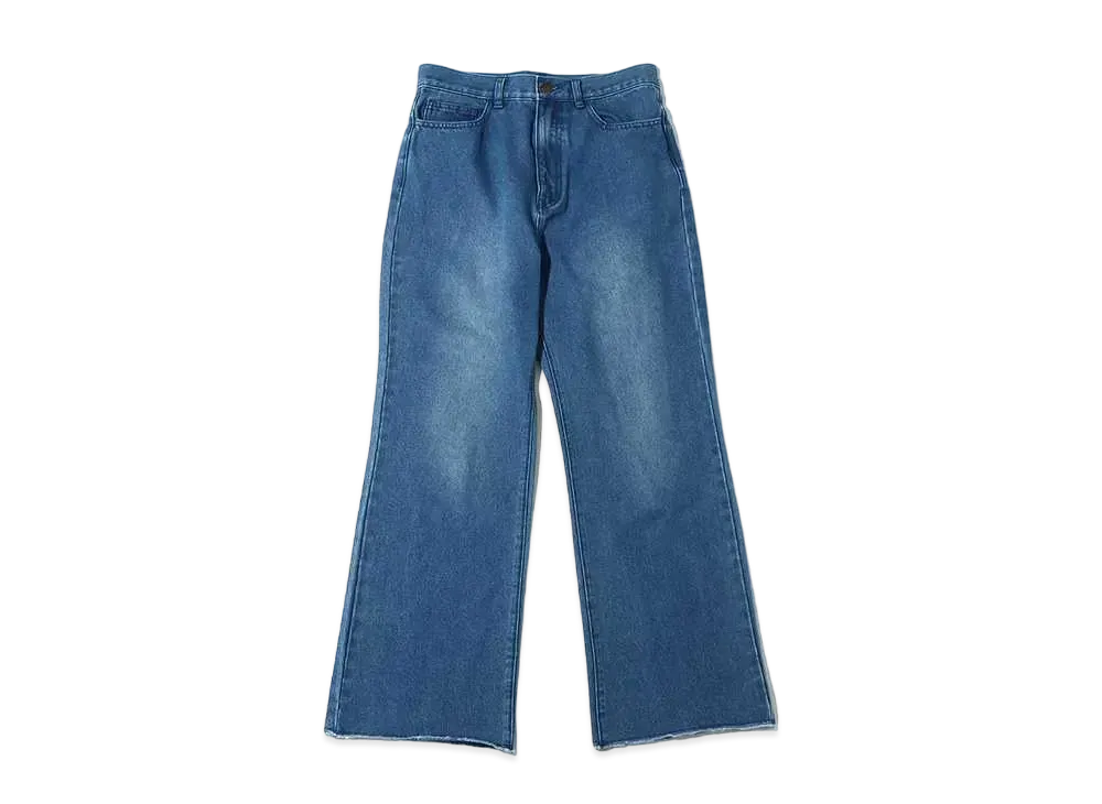 atmos pink Kirippanashi Denim Pants "Blue"