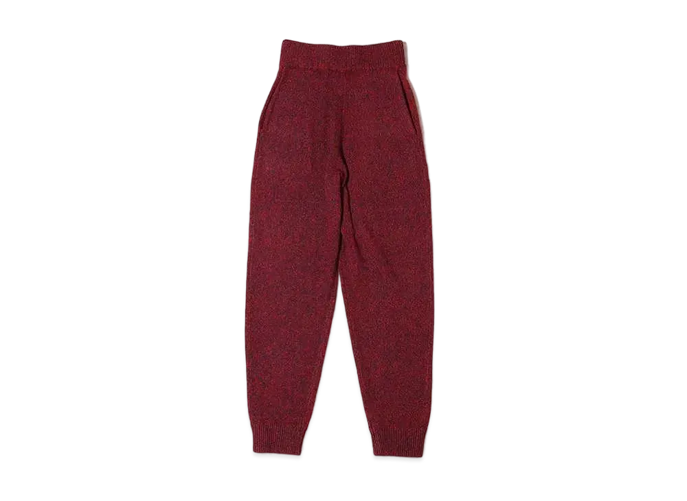 atmos pink Sweat Fuu Setup Knit Pants "Red"
